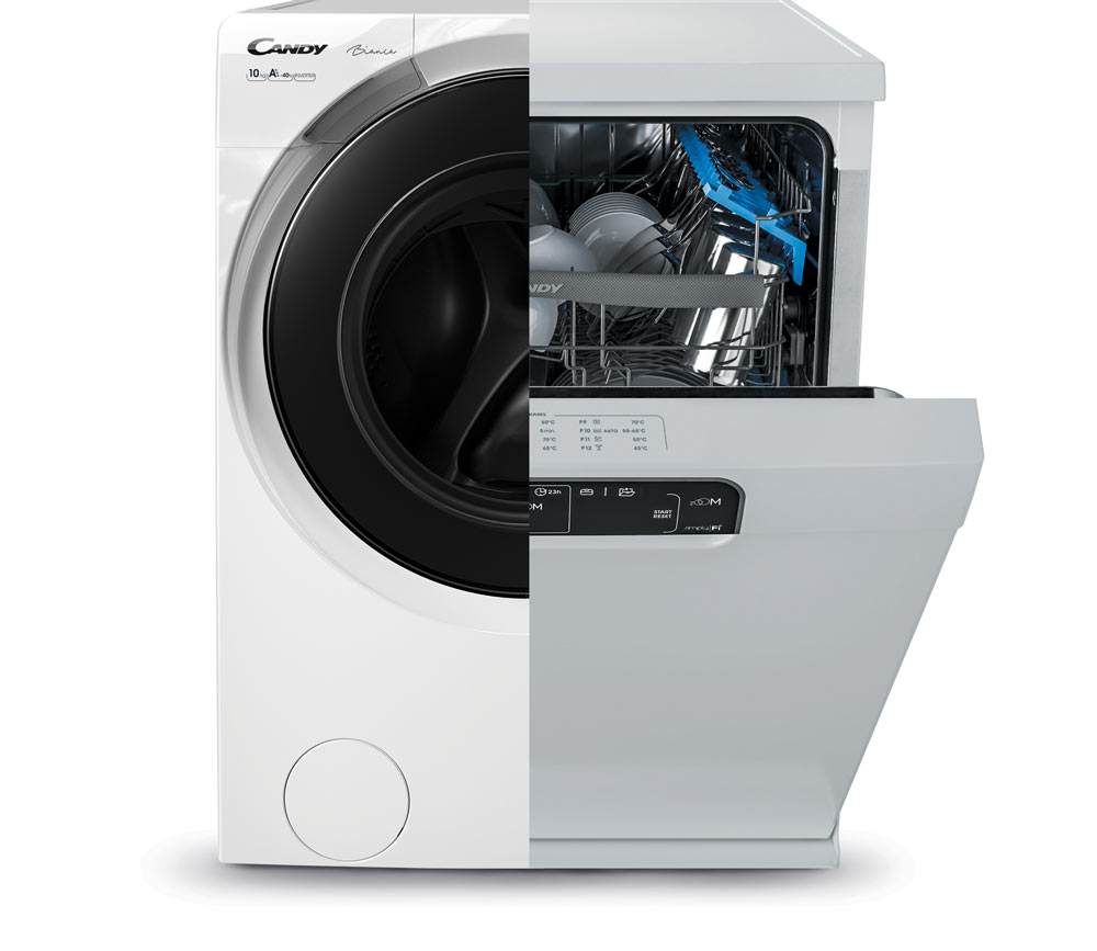 Immagine di una lavatrice e di una lavastoviglie